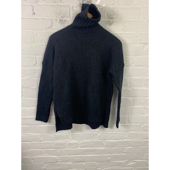 Vince Women's Wool/Cashmere Turtleneck Pullover Sweater Long Sleeve Black SZ XS - Picture 1 of 5